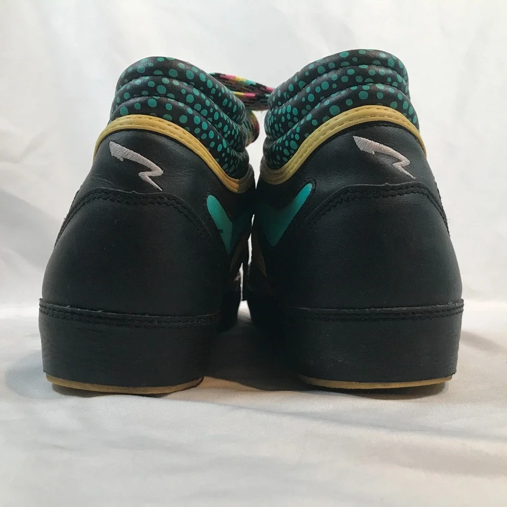 2001 Colorful Pastry Run‎ Fab Boot Shell Toe Sneaker Womens US 10 EU 40.5 UK 8